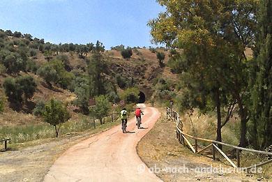 Radtour in Andalusien