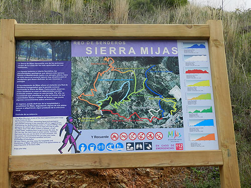 Wanderwege Mijas