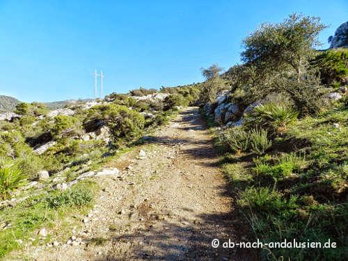 Weg zum Mirador de la Buitrera