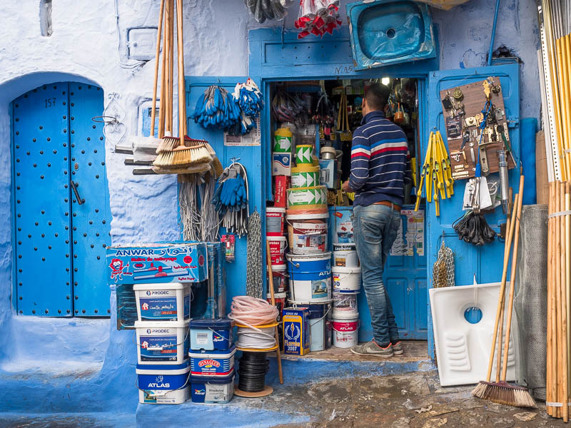 Marokkanischer Mini-Baumarkt