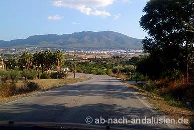Autofahren in Andalusien