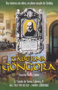 Taberna Gongora Cordoba